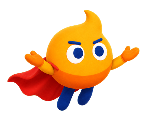Ember flying forward
